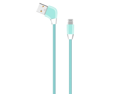 Кабель USB WALKER C340 Lightning green TPS-2710000150664