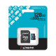 Карта пам'яті Kingston Canvas Go! Plus MicroSDXC 128GB Class 10 UHS-I R200MB/s + SD-адаптер (SDCS2/128GB) TPS-2710000342038 2710000342038