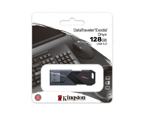 Флеш-пам'ять USB Kingston DT Exodia 128GB USB 3.2 black (DTXON/128GB) TPS-2710000342137 2710000342137