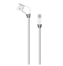 Кабель USB WALKER C340 Lightning white TPS-2710000150688