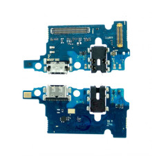 Шлейф (нижня плата) для Samsung Galaxy M51/M515 (2020) з роз'ємом живлення, гарнітури та мікрофоном black High Quality TPS-2710000342366 2710000342366