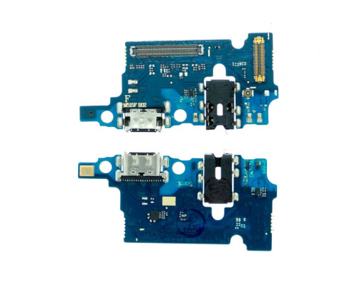 Шлейф (нижня плата) для Samsung Galaxy M51/M515 (2020) з роз'ємом живлення, гарнітури та мікрофоном black High Quality TPS-2710000342366 2710000342366