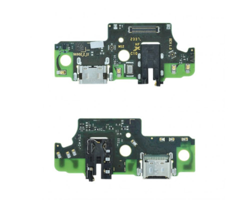 Шлейф (нижня плата) для Samsung Galaxy A14 5G/A146P (2023) з роз'ємом живлення, гарнітури та мікрофоном black Original Quality TPS-2710000342601 2710000342601