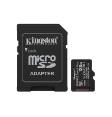 Карта пам'яті Kingston Canvas Select Plus MicroSDXC 128GB Class 10 UHS-I R150MB/s + SD-адаптер (SDCS2/128GBSP) TPS-2710000342915 2710000342915