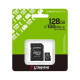 Карта пам'яті Kingston Canvas Select Plus MicroSDXC 128GB Class 10 UHS-I R150MB/s + SD-адаптер (SDCS2/128GBSP) TPS-2710000342915 2710000342915