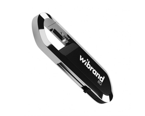 Флеш-пам'ять USB Wibrand Aligator 8GB USB 2.0 black TPS-2710000342922 2710000342922