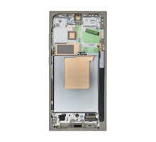 Дисплей (LCD) для Samsung Galaxy S24 Ultra/S928 (2024) з тачскріном та рамкою Titanium Grey Service Original (GH82-33396A) TPS-2710000343264 2710000343264