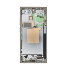 Дисплей (LCD) для Samsung Galaxy S24 Ultra/S928 (2024) з тачскріном та рамкою Titanium Grey Service Original (GH82-33396A) TPS-2710000343264 2710000343264