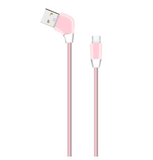 Кабель USB WALKER C340 Micro pink TPS-2710000150718