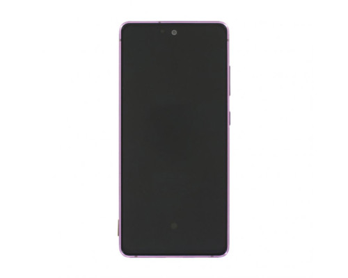 Дисплей (LCD) для Samsung Galaxy S20 FE/G780 (2020) з тачскріном та рамкою Cloud Lavender (Amoled) Service Original (PN:GH82-24219C) TPS-2710000343387 2710000343387