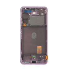Дисплей (LCD) для Samsung Galaxy S20 FE/G780 (2020) з тачскріном та рамкою Cloud Lavender (Amoled) Service Original (PN:GH82-24219C) TPS-2710000343387 2710000343387