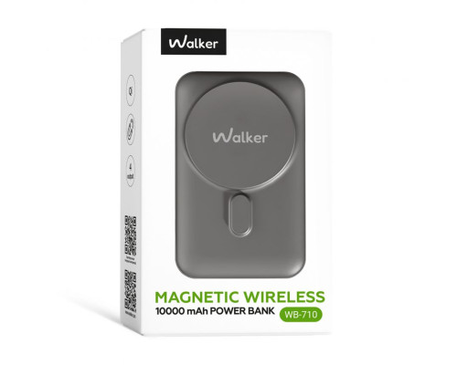 Power Bank WALKER WB-710 10000mAh black TPS-2710000343431 2710000343431