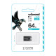 Флеш-пам'ять USB Wibrand Hawk 64GB USB 2.0 black TPS-2710000343448 2710000343448