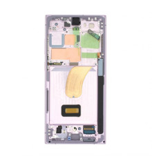 Дисплей (LCD) для Samsung Galaxy S23 Ultra/S918 (2023) з тачскріном та рамкою lavender (Oled) Original Quality TPS-2710000343561 2710000343561
