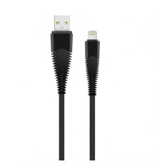 Кабель USB WALKER C550 Lightning black TPS-2710000150756