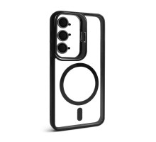 Чохол з функцією MagSafe для Samsung Galaxy S26/S942 (2026) з підставкою та захистом для камер black (3) TPS-2710000344124 2710000344124