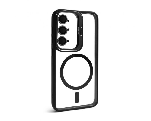 Чохол з функцією MagSafe для Samsung Galaxy S26/S942 (2026) з підставкою та захистом для камер black (3) TPS-2710000344124 2710000344124