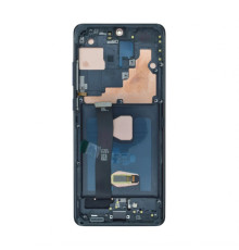 Дисплей (LCD) для Samsung Galaxy S20 Ultra/G988 (2020) з тачскріном та рамкою Cosmic Black (Oled) Original Quality TPS-2710000344315 2710000344315