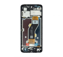 Дисплей (LCD) для ZTE Blade A75 4G Z2359 з тачскріном та рамкою black (IPS) Original Quality TPS-2710000344469 2710000344469