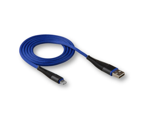 Кабель USB WALKER C550 Lightning dark blue TPS-2710000150763