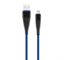 Кабель USB WALKER C550 Lightning dark blue