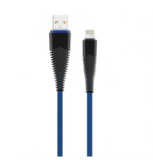 Кабель USB WALKER C550 Lightning dark blue TPS-2710000150763