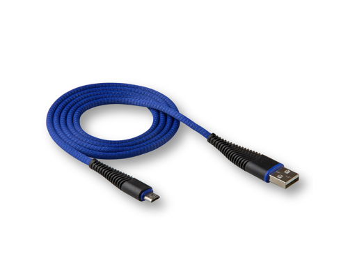 Кабель USB WALKER C550 Micro dark blue TPS-2710000150800