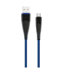 Кабель USB WALKER C550 Micro dark blue TPS-2710000150800