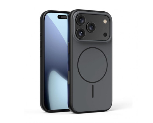Чохол Soft Matte з MagSafe для Apple iPhone 17 black TPS-2710000345381 2710000345381