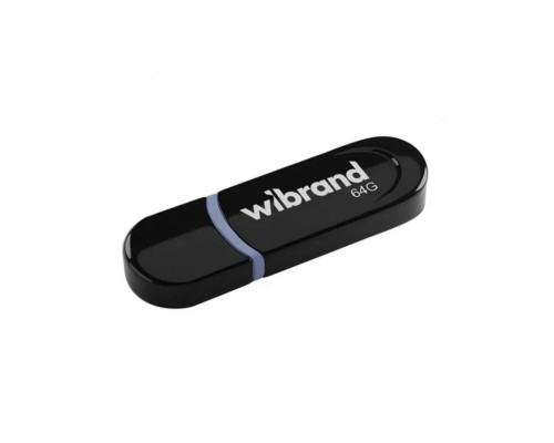 Флеш-пам'ять USB Wibrand Panther 64GB USB 2.0 black TPS-2710000345893 2710000345893