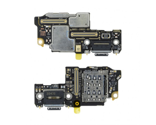 Шлейф (нижня плата) для Google Pixel 9 з роз'ємом зарядки і мікрофоном Original Quality TPS-2710000347132 2710000347132