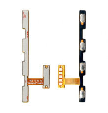 Шлейф для Motorola Moto E20 XT2155, Moto E40 XT2159 з кнопкою включення і регулювання звуку High Quality TPS-2710000347156 2710000347156