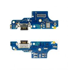 Шлейф (нижня плата) для Motorola Moto G10 XT2127, Moto G20 XT2128, Moto G30 XT2129 з роз'ємом зарядки Original Quality TPS-2710000347170 2710000347170