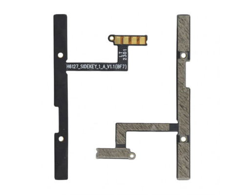 Шлейф для Tecno Spark Go 2023 BF7 з кнопкою включення і регулювання звуку High Quality TPS-2710000347521 2710000347521