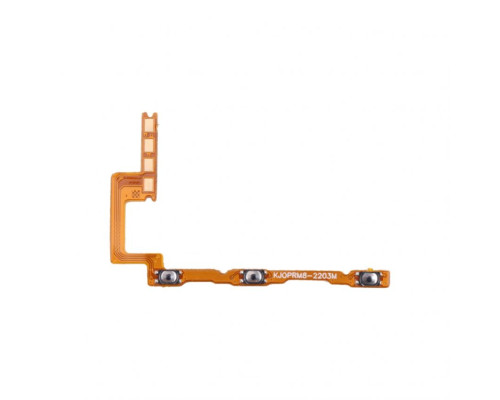 Шлейф для Realme 8 4G, 8 Pro з кнопкою включення і регулювання звуку High Quality TPS-2710000347354 2710000347354