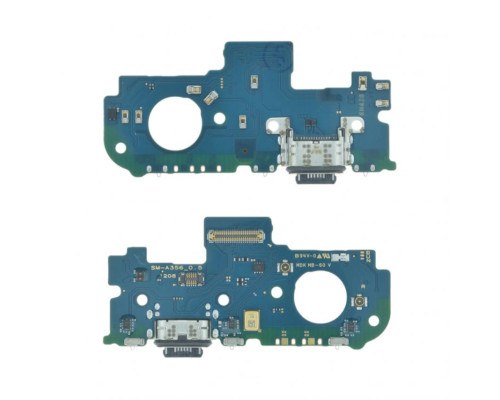 Шлейф (нижня плата) для Samsung Galaxy A35 5G/A356 (2024) з роз'ємом зарядки і мікрофоном Original Quality TPS-2710000347552 2710000347552