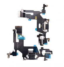 Шлейф для Apple iPhone 11 з роз'ємом зарядки black Original Quality TPS-2710000347699 2710000347699