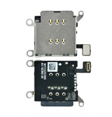 Тримач Sim-карти (лоток) для Apple iPhone 12, 12 Pro (Dual Sim) black High Quality TPS-2710000347996 2710000347996