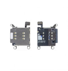 Тримач Sim-карти (лоток) для Apple iPhone 12, 12 Pro (One Sim) black High Quality TPS-2710000348016 2710000348016