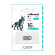 Флеш-пам'ять USB Wibrand Lynx 16GB USB 2.0 silver TPS-2710000348696 2710000348696