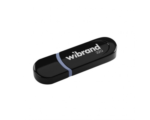 Флеш-пам'ять USB Wibrand Panther 32GB USB 2.0 black TPS-2710000348719 2710000348719