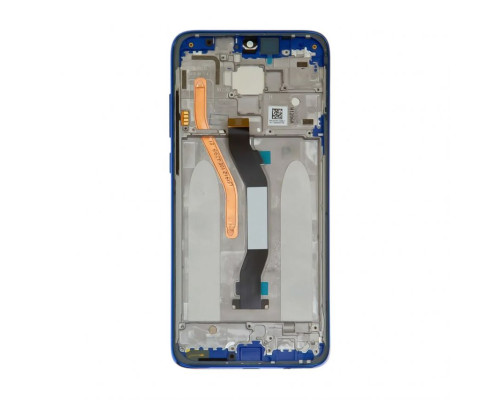 Дисплей (LCD) для Xiaomi Redmi Note 8 Pro з тачскріном та рамкою blue (IPS) Original Quality TPS-2710000348900 2710000348900