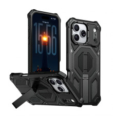 Чохол з MagSafe Armor Case для Apple iPhone 16 з підставкою black (01) TPS-2710000349747 2710000349747