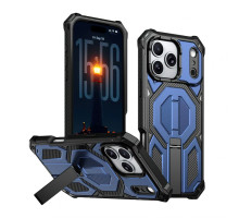 Чохол з MagSafe Armor Case для Apple iPhone 17 Pro з підставкою dark blue (02) TPS-2710000349808 2710000349808