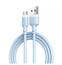 Кабель USB XO NB208 Micro 2.4A blue TPS-2710000350019 2710000350019