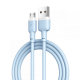 Кабель USB XO NB208 Micro 2.4A blue TPS-2710000350019 2710000350019