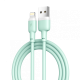 Кабель USB XO NB208 Lightning 2.4A green TPS-2710000350002 2710000350002