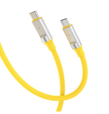 Кабель USB XO NB-Q252B Type-C to Type-C PD 60W yellow TPS-2710000350026 2710000350026