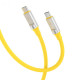 Кабель USB XO NB-Q252B Type-C to Type-C PD 60W yellow TPS-2710000350026 2710000350026