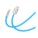 Кабель USB XO NB227 Type-C 6A 1.2м blue TPS-2710000350040 2710000350040